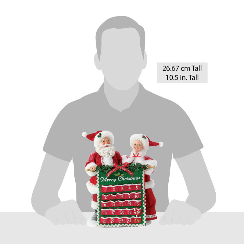 Possible Dreams Christmas Traditions Santa and Mrs. Claus Counting